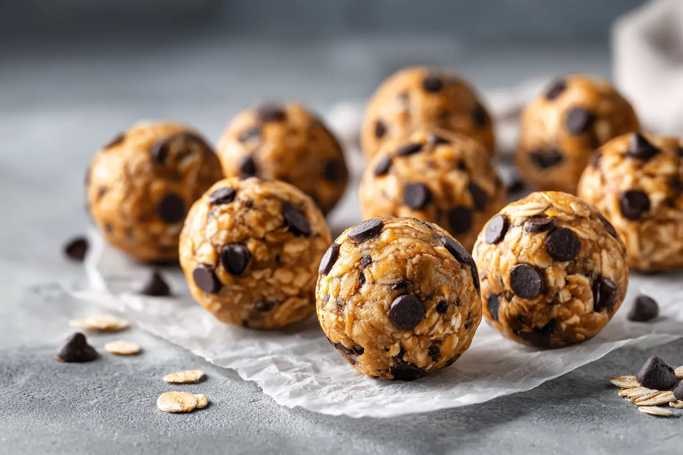 High Protein Snack Easy No-Bake Protein Balls Recipe
